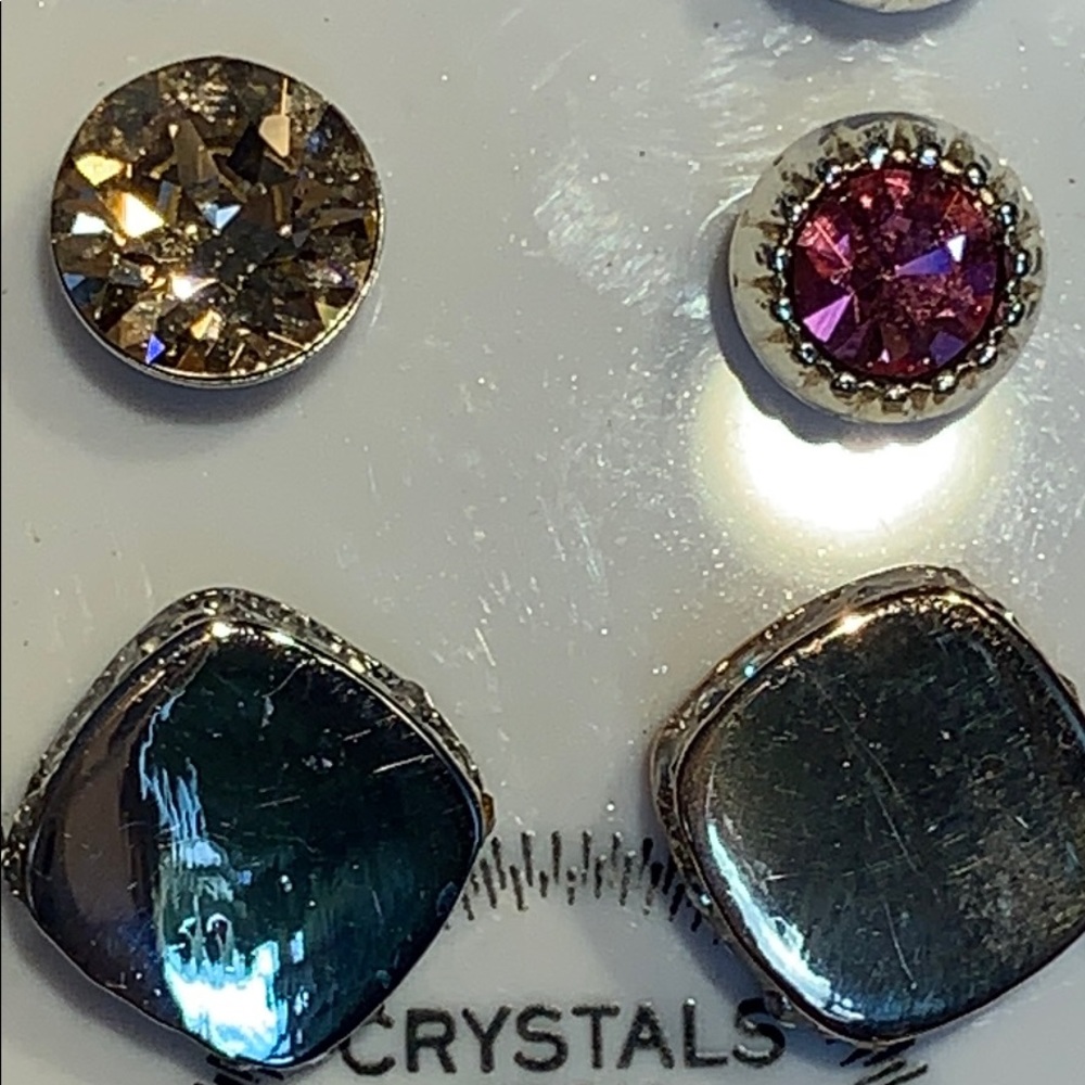 assorted Swarovski crystal studs - Picture 16 of 16